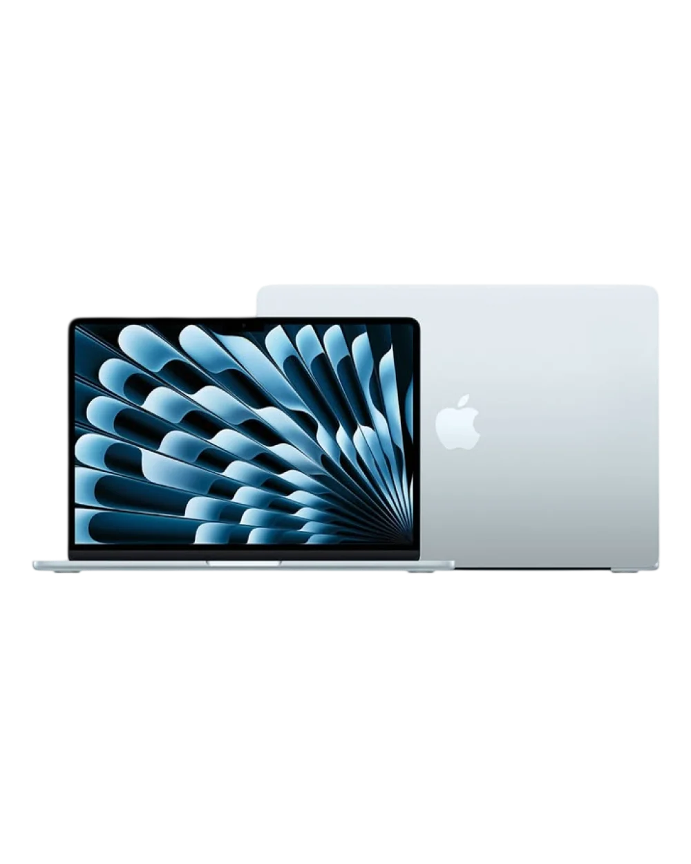MacBook Air repair service, front and back view
